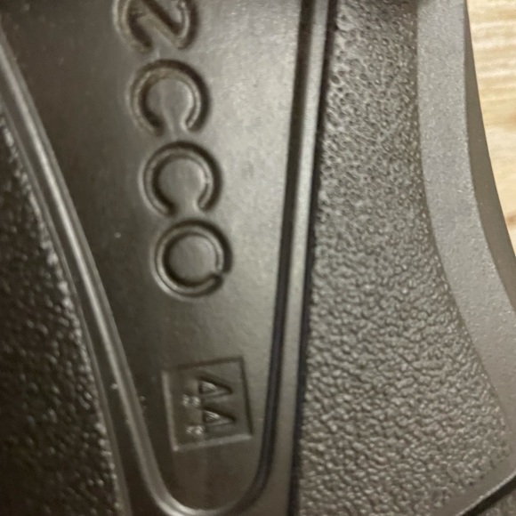 Host Pick!!! Ecco Men’s Slip-on Dress Shoe in Brown Size EU 44 - Picture 9 of 9